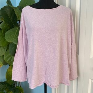 Pure J.Jill 2X Purple Longsleeve Sleep Top
